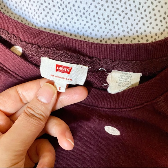 LEVIS CREWNECK SWEATER (S) - Picture 3 of 5